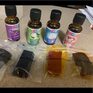 Fragrance oils & dyes for candles